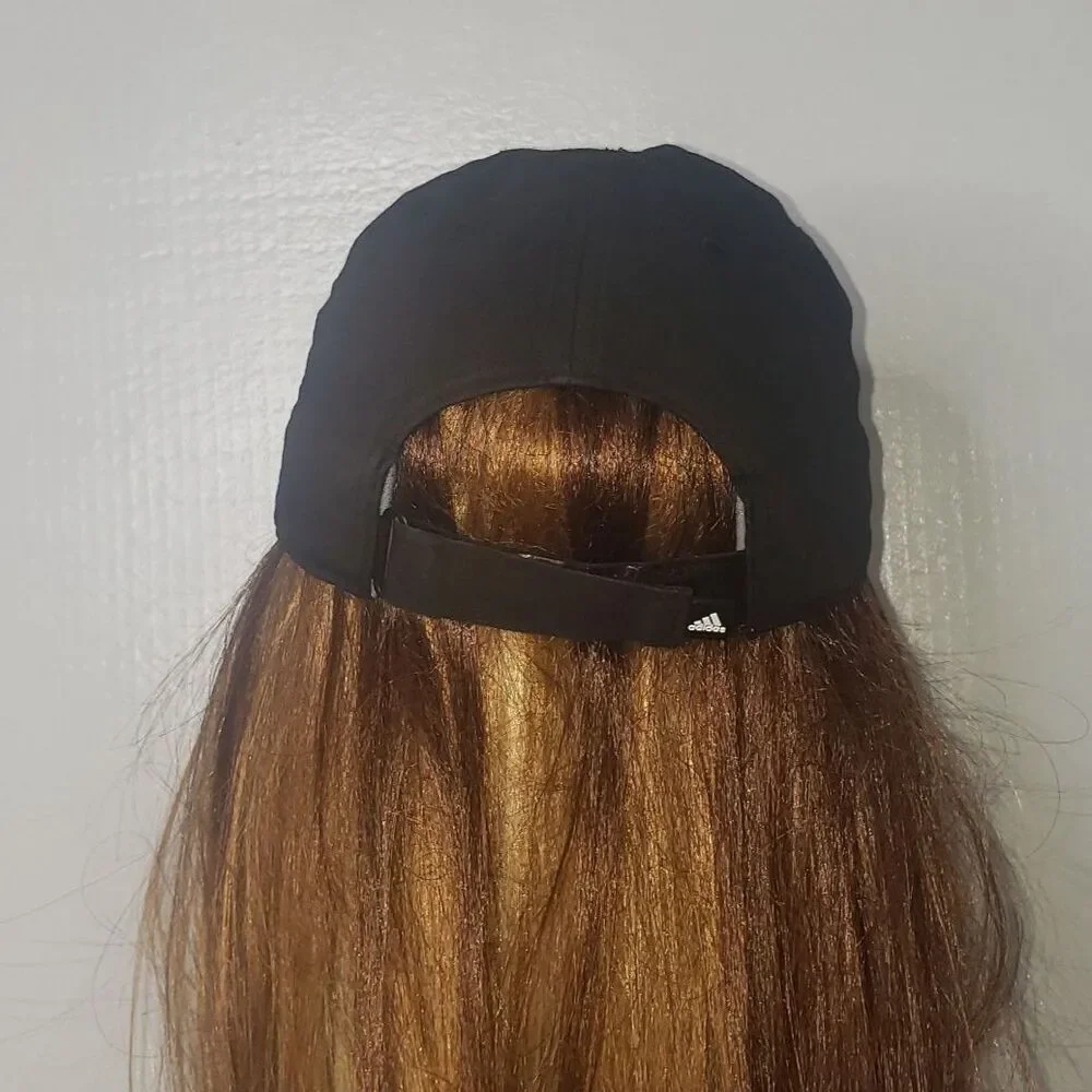 ADIDAS Climalite Black Baseball Cap Hat Unisex One Size